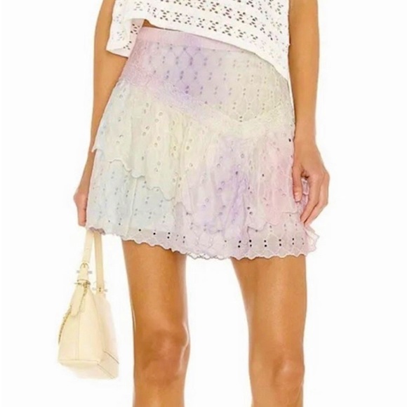 Loveshackfancy Pastel Aaron Skirt - Picture 2 of 5